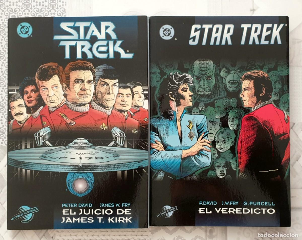 C&oacute;mics: STAR TREK N&ordm; 1 y 2 de 4 de Peter David. Planeta 1995 - Foto 1