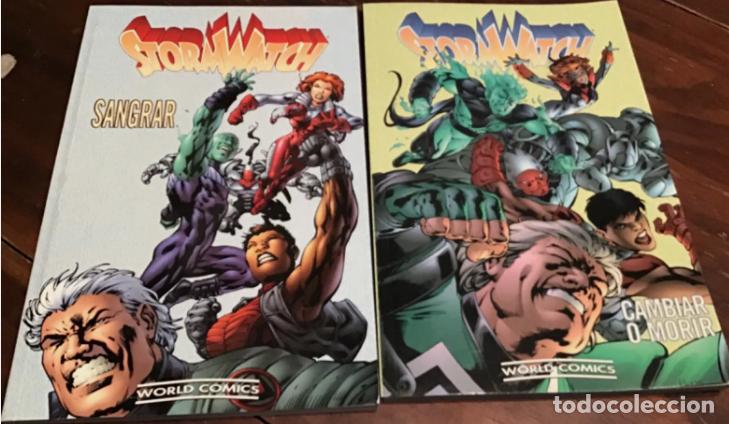 C&oacute;mics: STORMWATCH (OBRA COMPLETA 2 TOMOS - SANGRAR O MORIR Y CAMBIAR - PLANETA