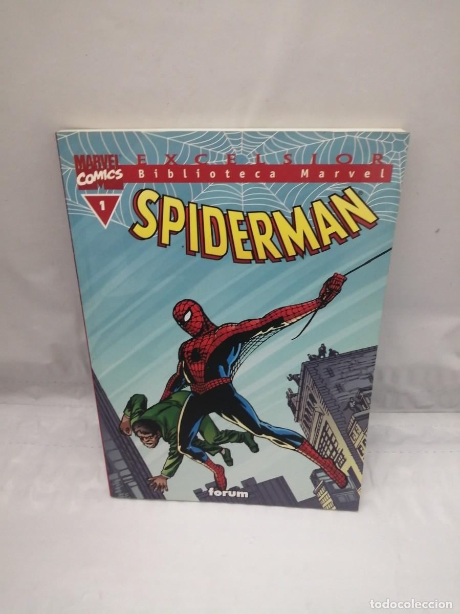 C&oacute;mics: Excelsior Biblioteca Marvel. SPIDERMAN, Num 1 (Los or&iacute;genes de Spiderman) - Foto 1