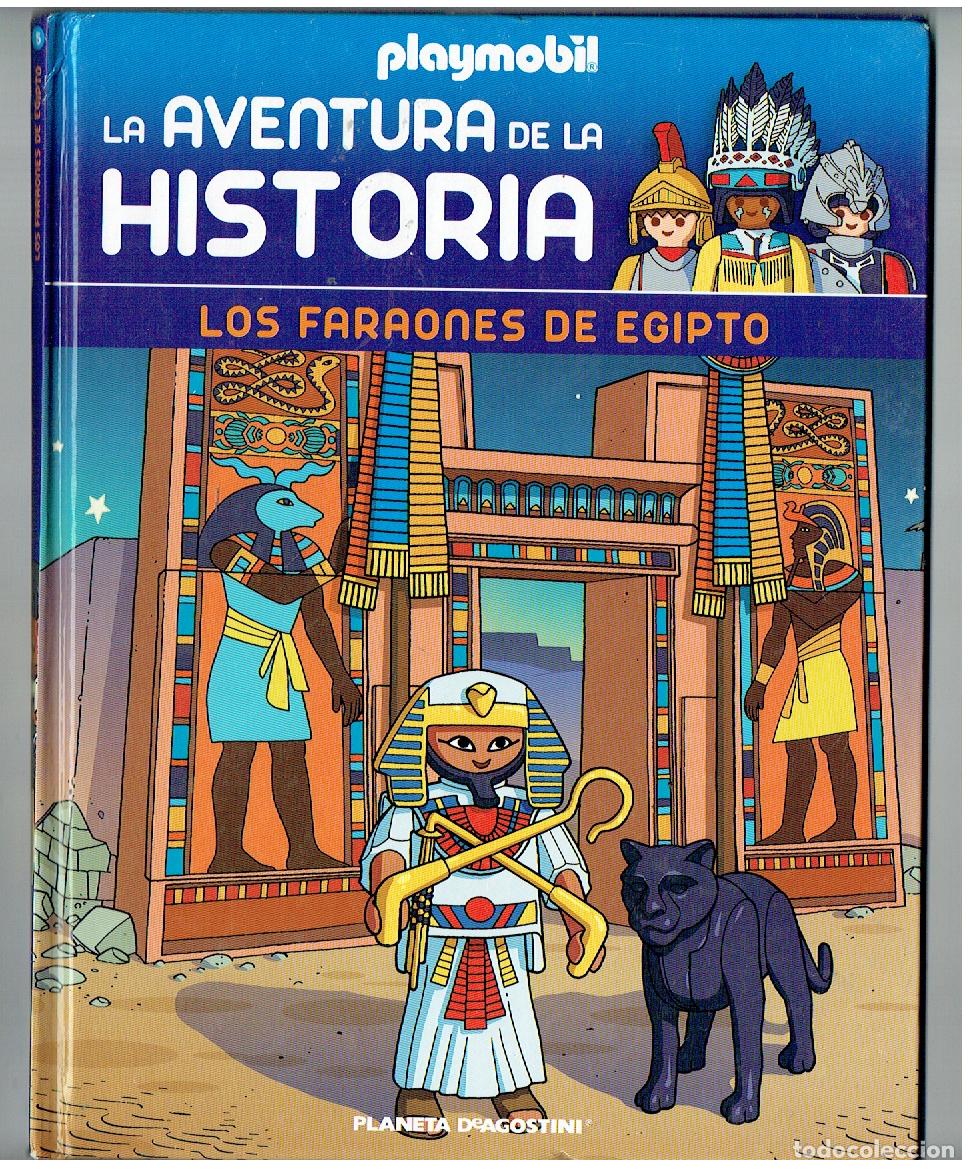 Cómics: PLAYMOBIL. LA AVENTURA DE LA HISTORIA. Nº 5. LOS FARAONES DE EGIPTO. PLANETA, 2016.(P/B19)