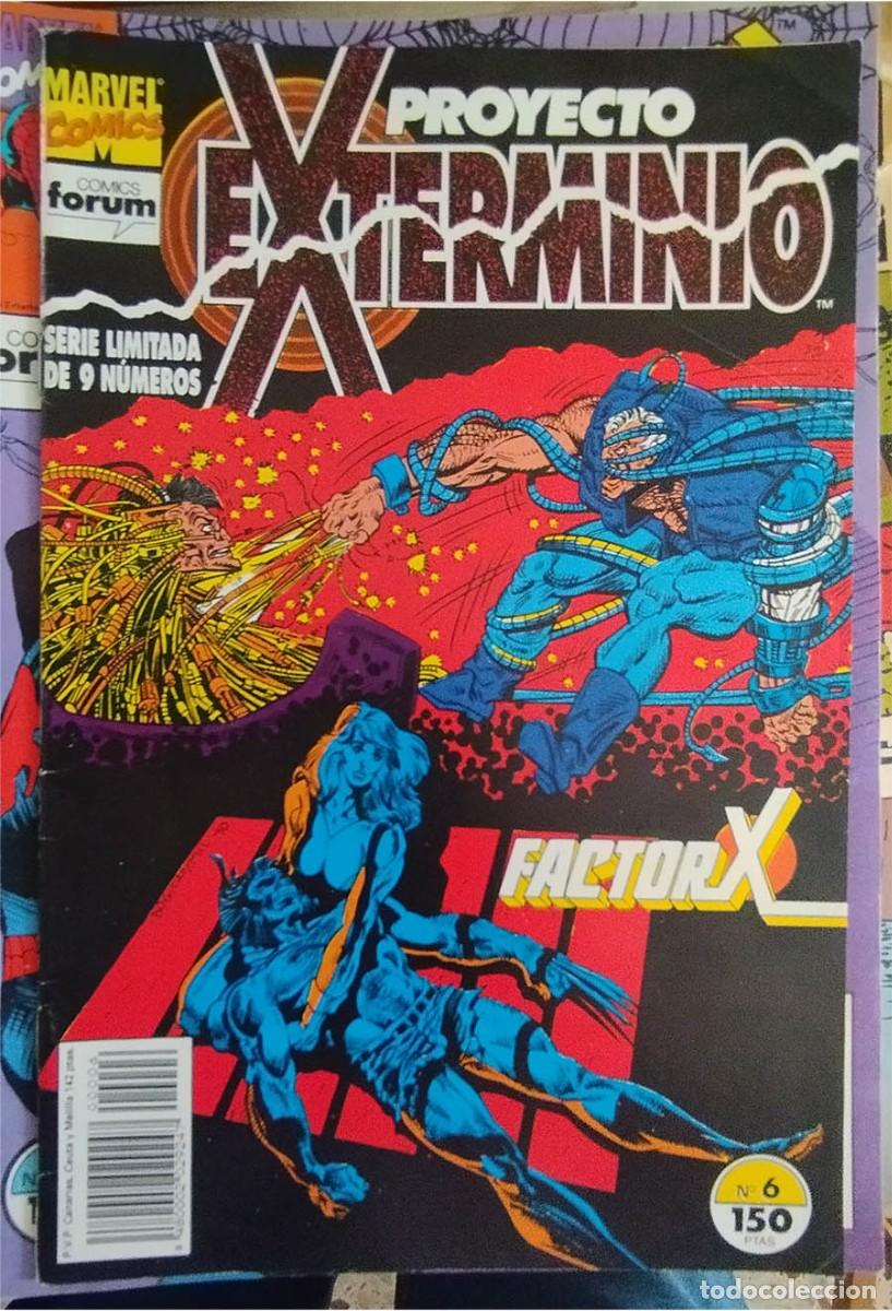 C&oacute;mics: FACTOR X PROYECTO EXTERMINO N.&ordm; 6 TRAICION MARVEL / FORUM Ed. PLANETA - Foto 1