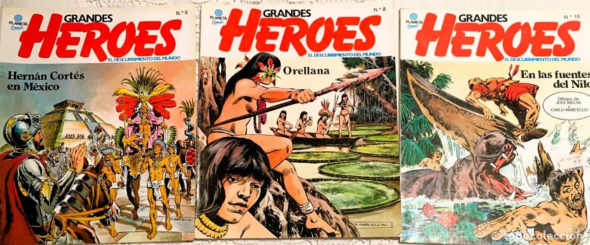 Comics: LOTE GRANDES H&Eacute;ROES - ed PLANETA - Tambi&eacute;n sueltos
