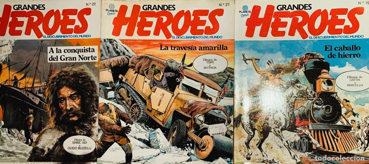 Comics: LOTE GRANDES H&Eacute;ROES - ed PLANETA - Tambi&eacute;n sueltos