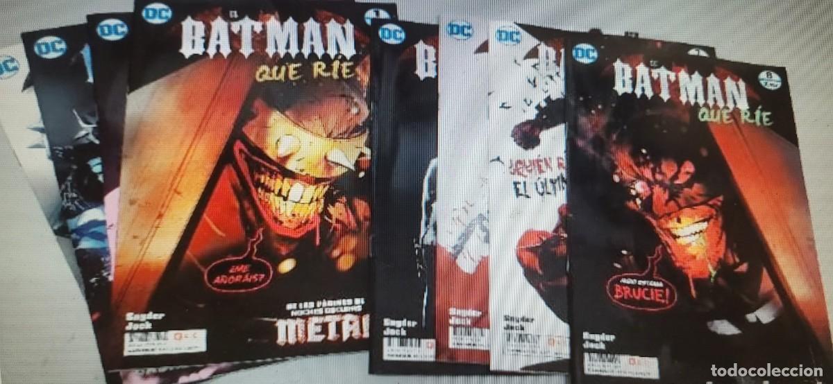 C&oacute;mics: EL BATMAN QUE RIE &iexcl; COMPLETA 8 NUMEROS ! SCOTT SNYDER - JOCK / DC - ECC - Foto 1