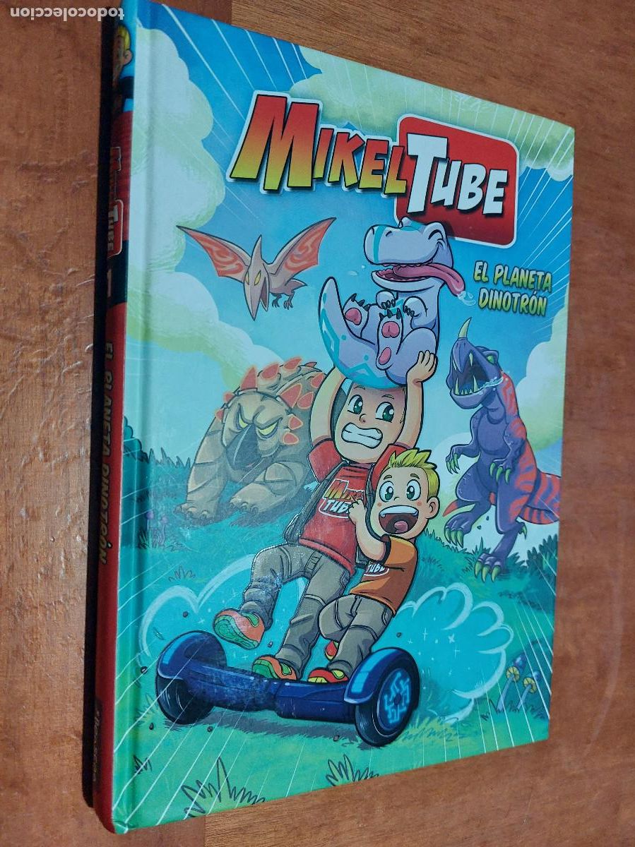 Comics: EL PLANETA DINOTRON. MIKEL TUBE 1. TAPA DURA. BUEN ESTADO. COMIC.