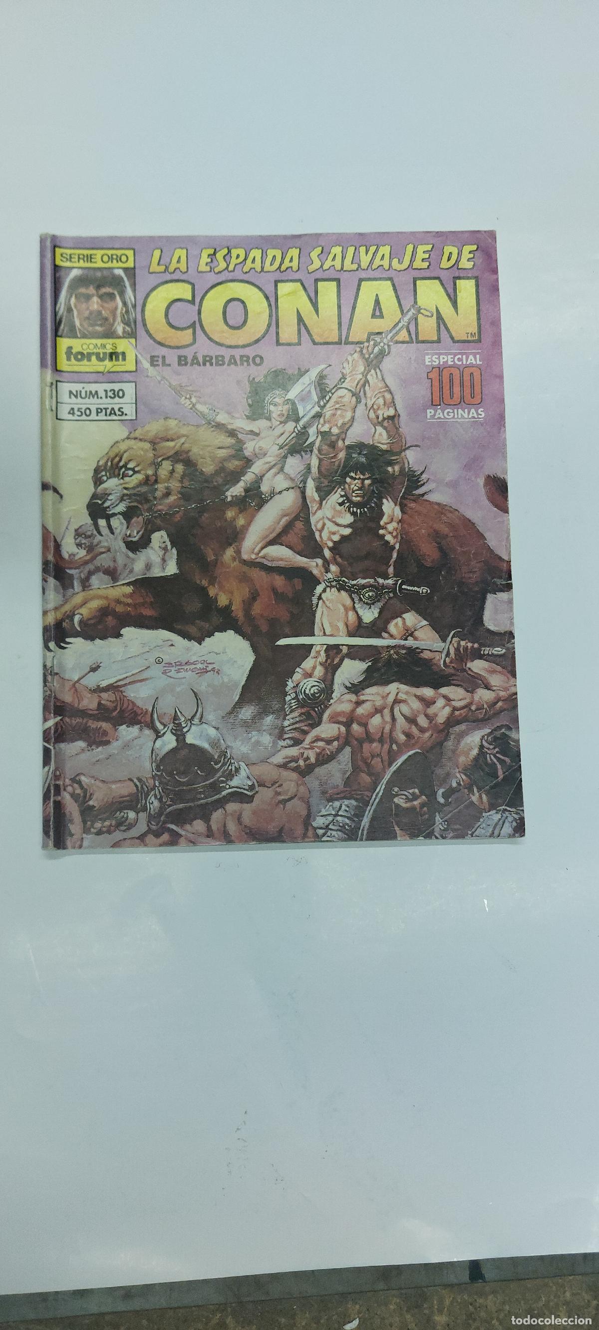 C&oacute;mics: La espada Salvaje de Conan N&ordm; 100 Primera edici&oacute;n - Foto 1