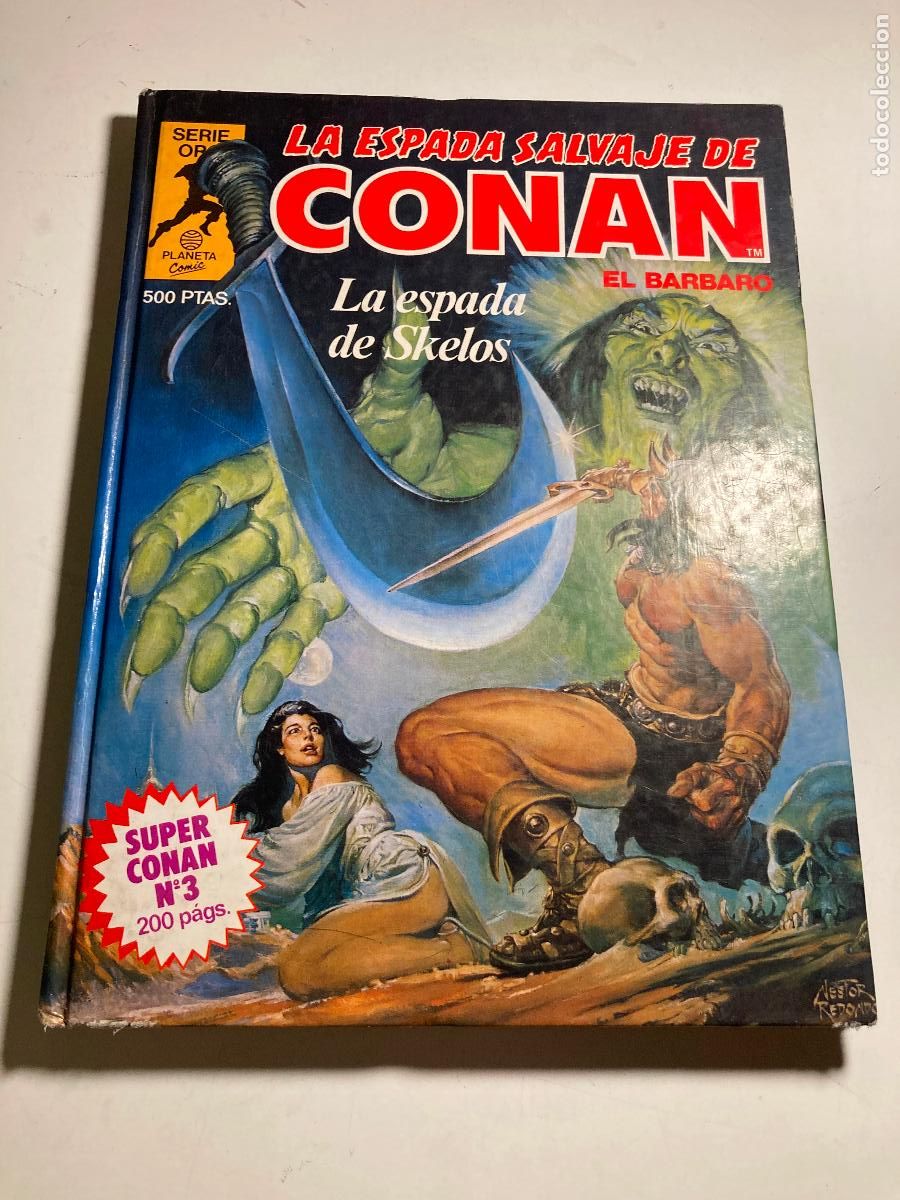 C&oacute;mics: SUPER CONAN N&ordm; 3. LA ESPADA DE SKELOS. PLANETA 1983 - Foto 1