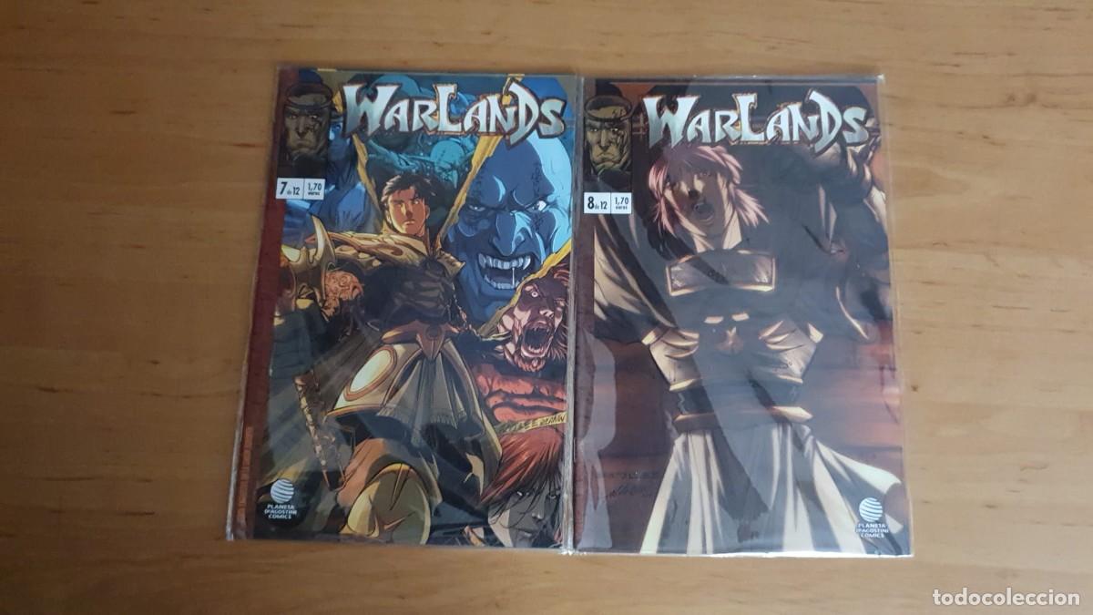 Comics : Lote de 12 n&ordm;s del comic Warlands; del 1 de 12 al 12 de 12