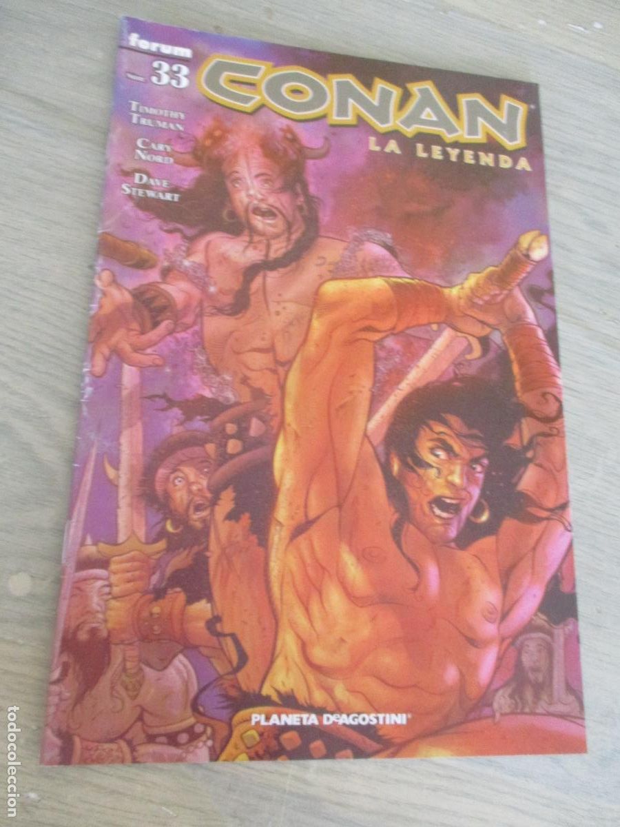C&oacute;mics: FORUM, CONAN LA LEYENDA, N&ordm;. 33 PLANETA - Foto 1