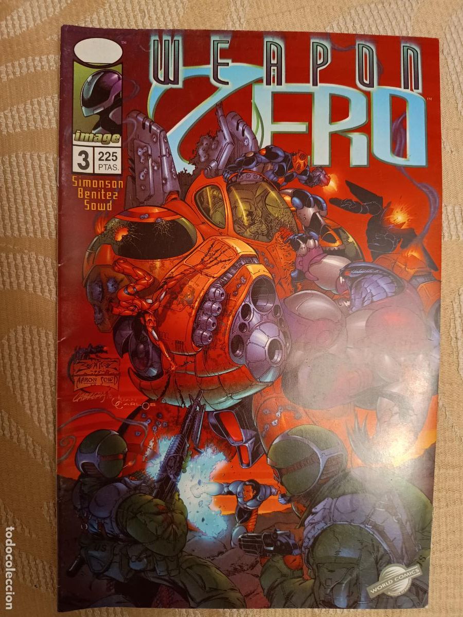 C&oacute;mics: WEAPON ZERO N&Uacute;MERO 3 PLANETA - Foto 1