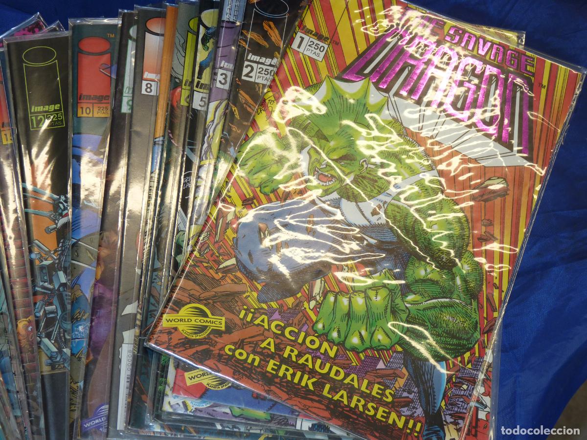 C&oacute;mics: SAVAGE DRAGON COMPLETA 26 NUMEROS IMPECABLE - Foto 3