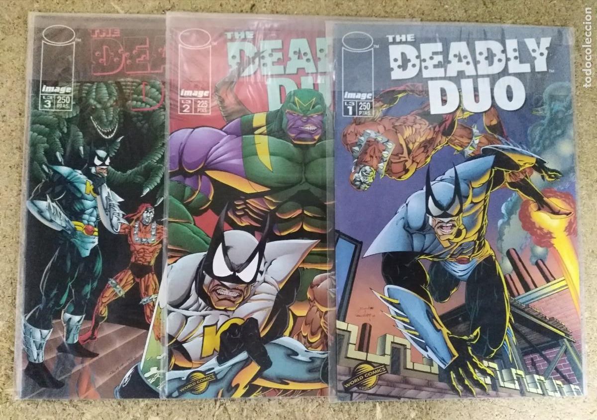 C&oacute;mics: The Deadly Duo.Completa 3 comics.Image.Planeta - Foto 1