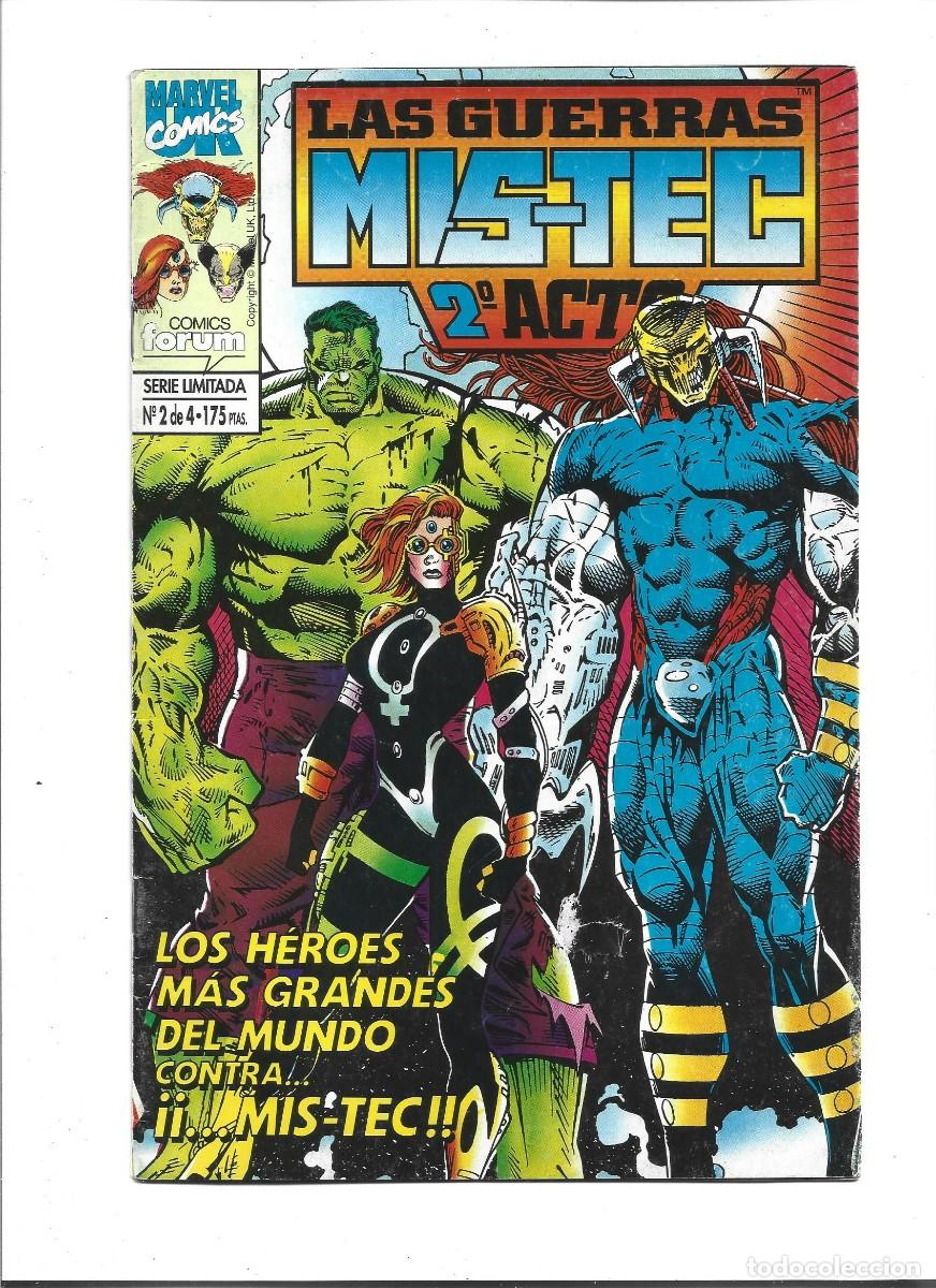 C&oacute;mics: 1 COMIC ANTIGUO MARVEL COMICS LAS GUERRAS MISTEC A&Ntilde;O 1994 - Foto 1