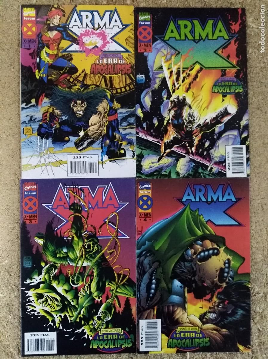C&oacute;mics: La Era de Apocalipsis.Arma.Completa 4 Comics.Marvel.Forum - Foto 1