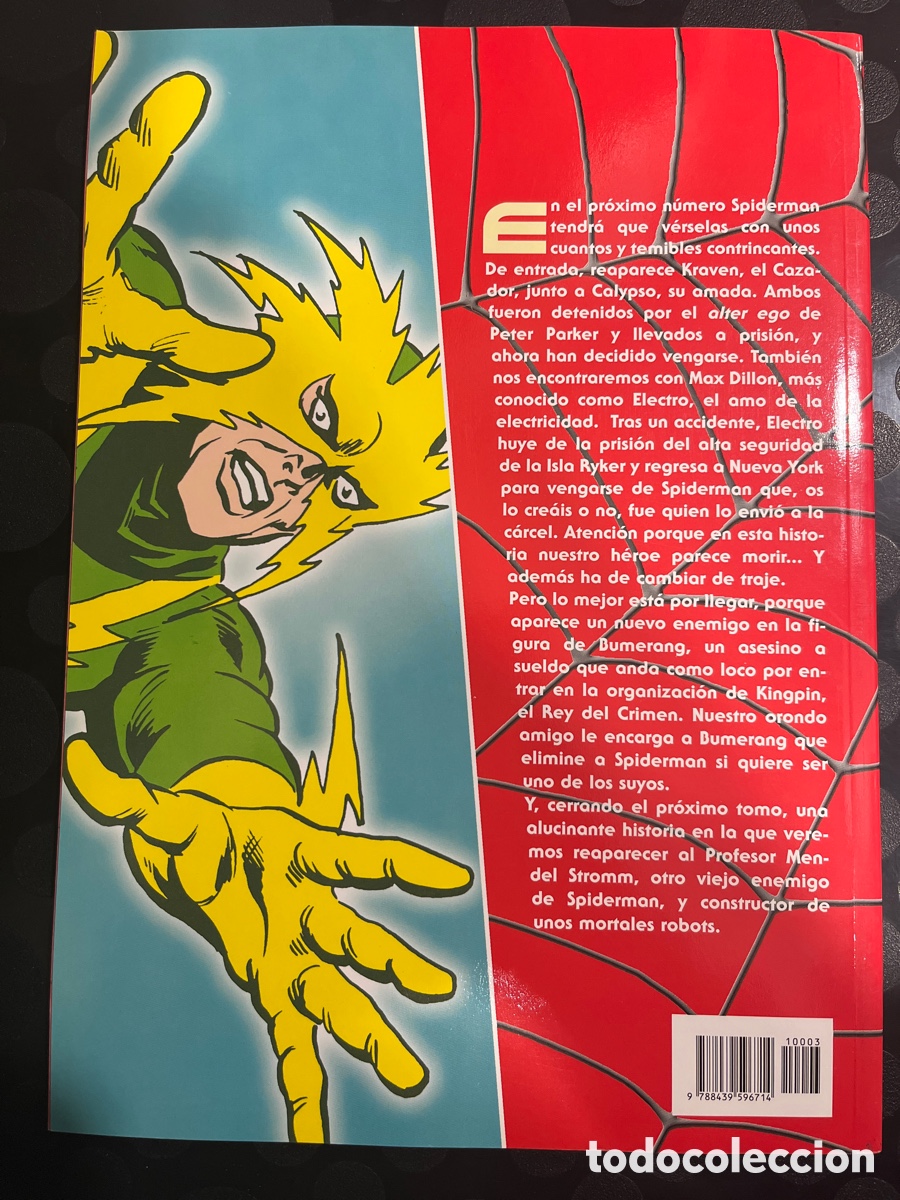 C&oacute;mics: SPIDERMAN VOL.1 N.3 CAPA Y PU&Ntilde;AL COLECCIONABLE ( 2002/2003 ) - Foto 2