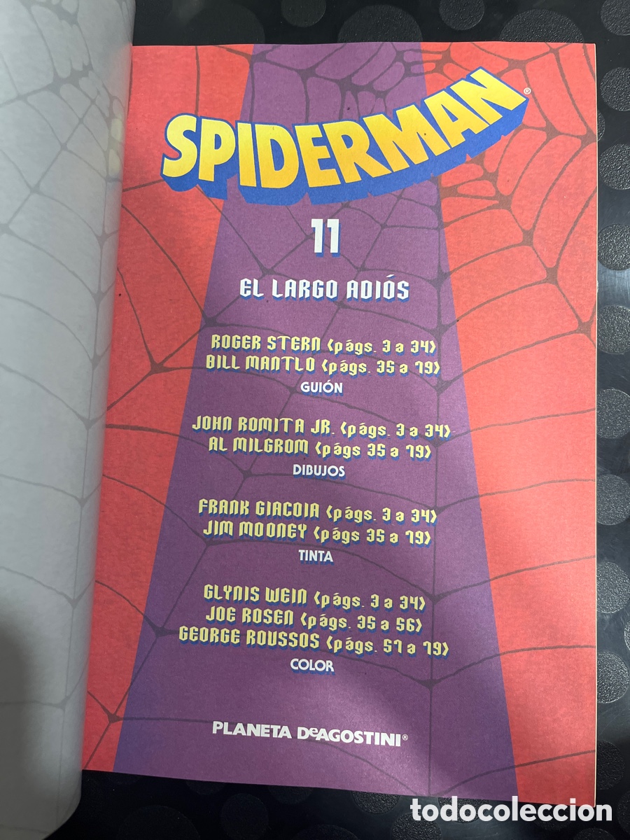 C&oacute;mics: SPIDERMAN VOL.1 N.11 EL LARGO ADI&Oacute;S COLECCIONABLE ( 2002/2003 ) - Foto 3