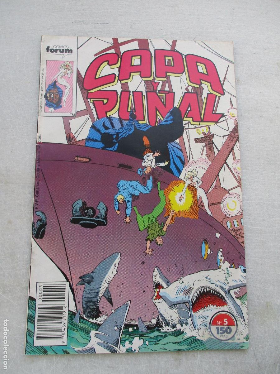 C&oacute;mics: FORUM- CAPA Y PU&Ntilde;AL N&ordm;. 5- PLANETA - Foto 1