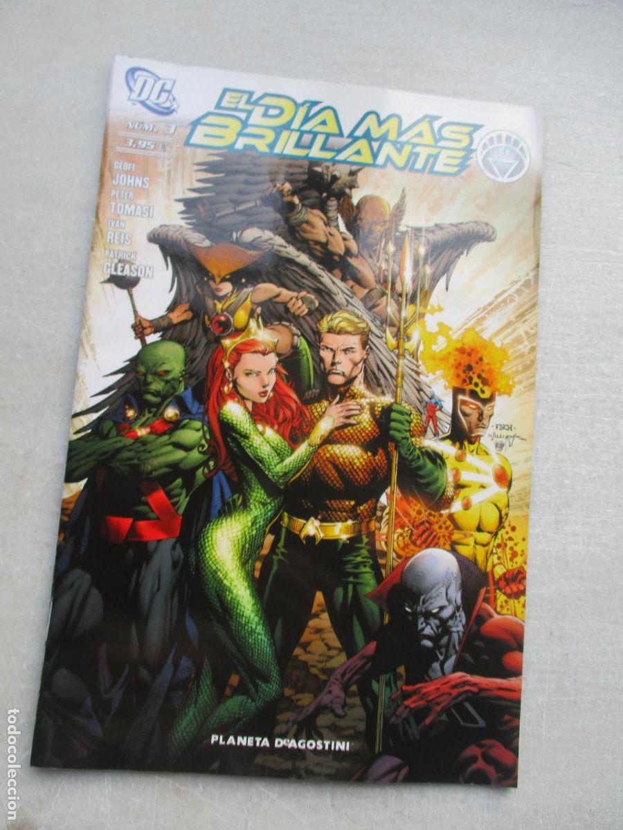 C&oacute;mics: DC, EL D&Iacute;A M&Aacute;S BRILLANTE, N&ordm;. 3- PLANETA - Foto 1