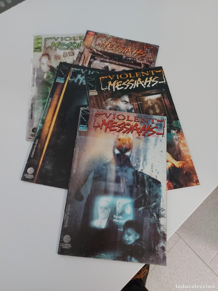 C&oacute;mics: LOTE VIOLENT MESSIAHS. 5 EJEMPLARES (DE 8). GRAPA. PLANETA. IMAGE. 2003. - Foto 1