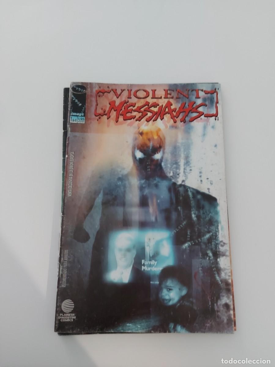 C&oacute;mics: LOTE VIOLENT MESSIAHS. 5 EJEMPLARES (DE 8). GRAPA. PLANETA. IMAGE. 2003. - Foto 2