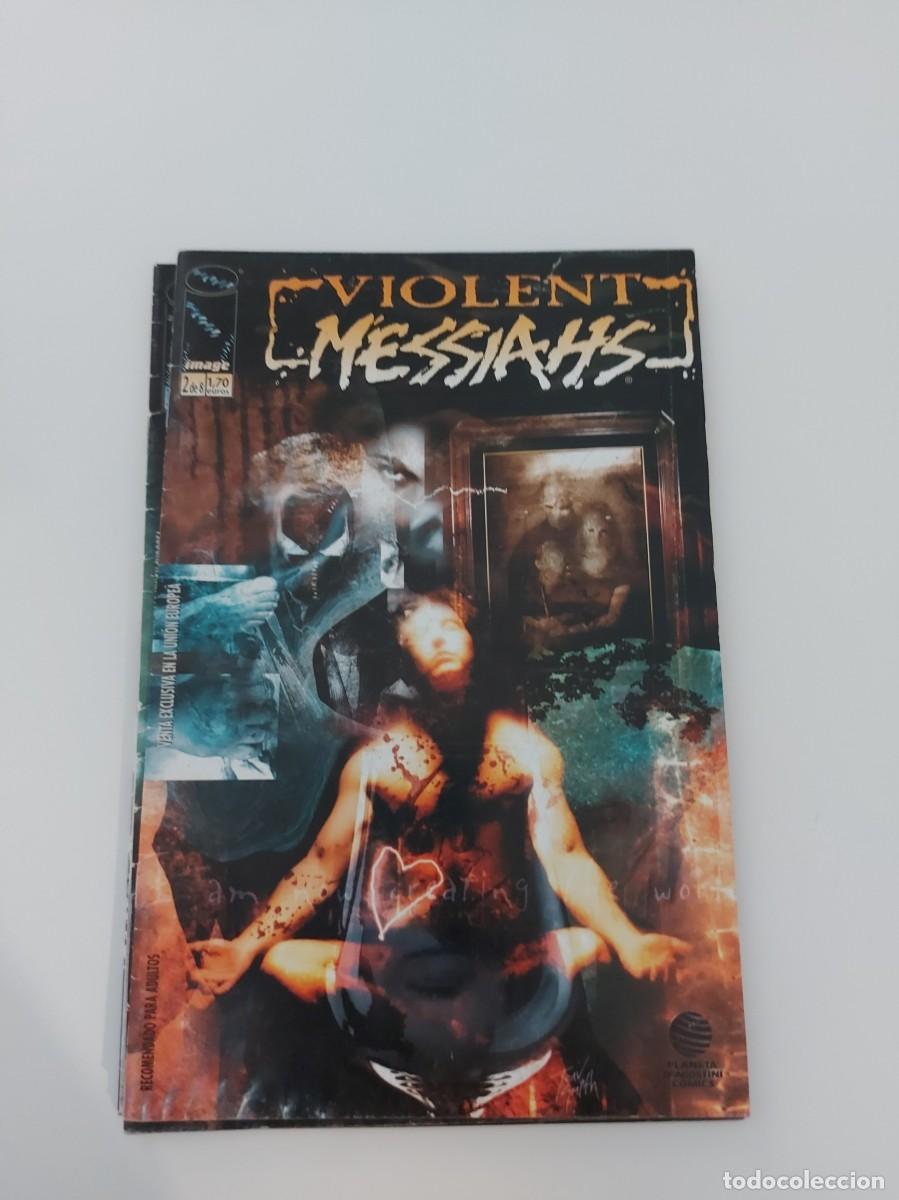 C&oacute;mics: LOTE VIOLENT MESSIAHS. 5 EJEMPLARES (DE 8). GRAPA. PLANETA. IMAGE. 2003. - Foto 4