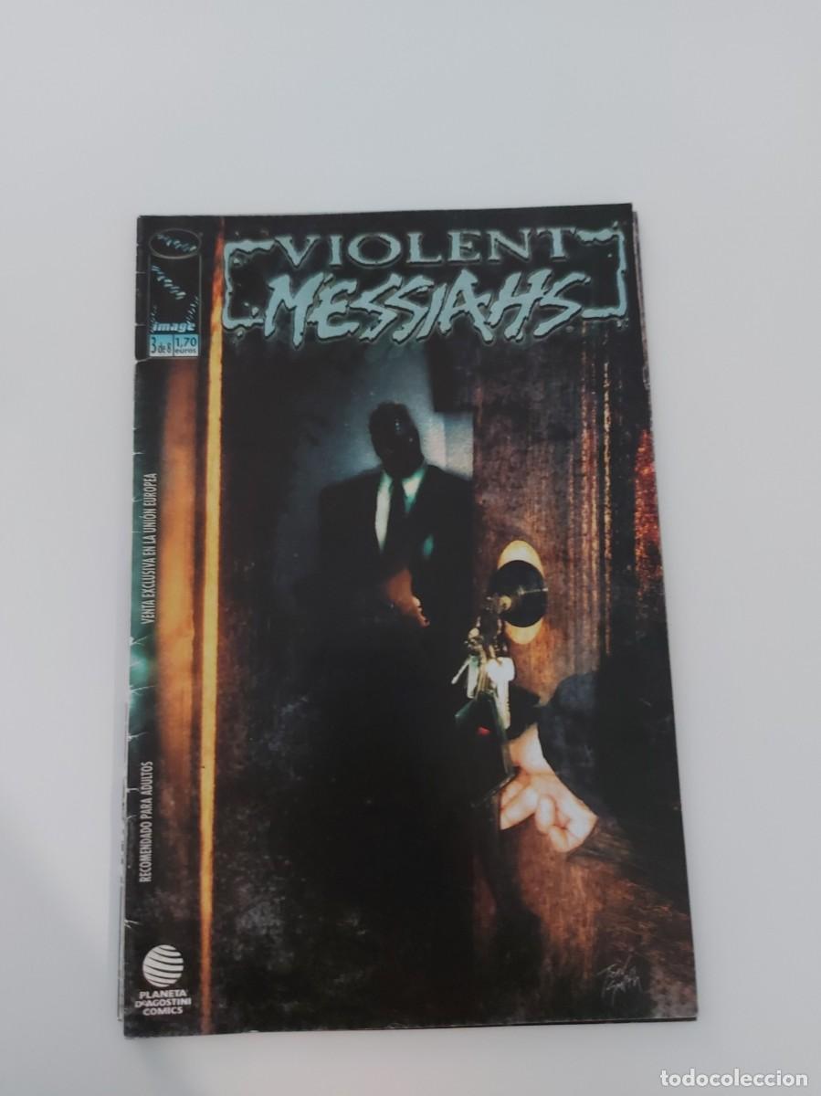 C&oacute;mics: LOTE VIOLENT MESSIAHS. 5 EJEMPLARES (DE 8). GRAPA. PLANETA. IMAGE. 2003. - Foto 6
