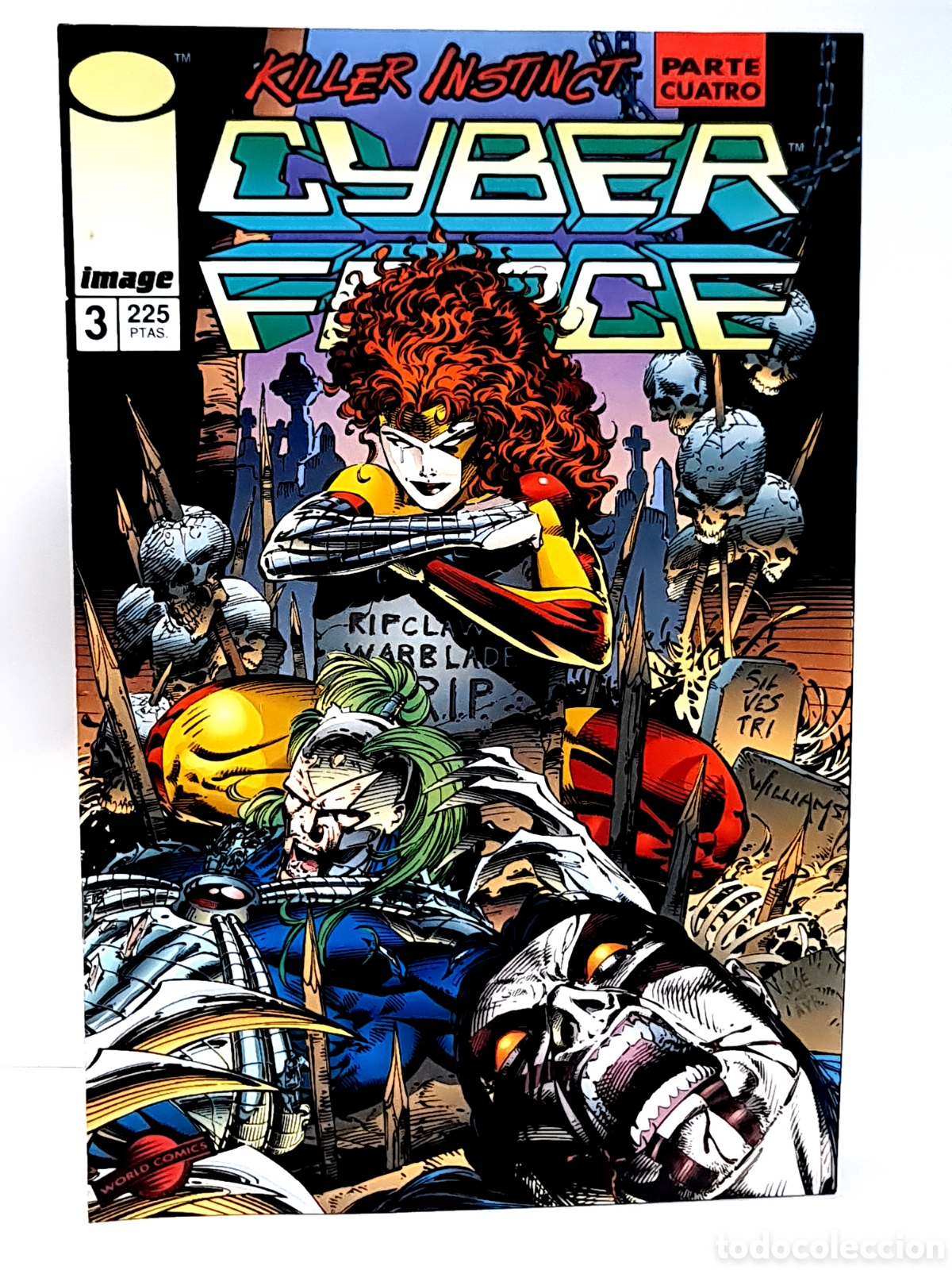 Comics: DE KIOSCO CYBER FORCE 3 PLANETA IMAGE COMICS GRAPA IMAGE