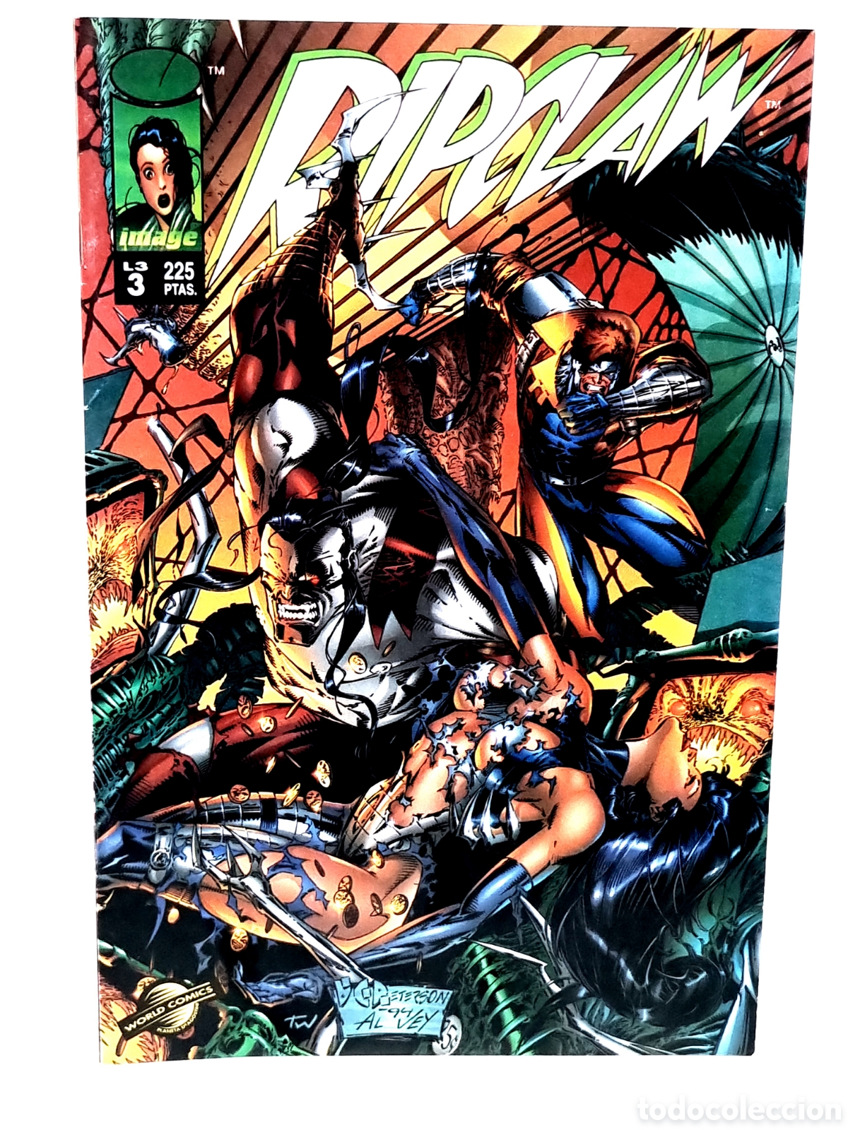 C&oacute;mics: EXCELENTE ESTADO RIPCLAW 3 IMAGE PLANETA COMICS GRAPA - Foto 1