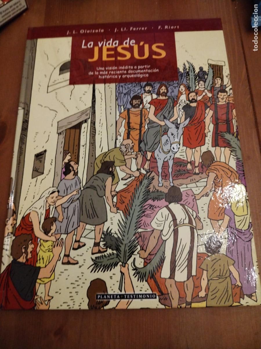 C&oacute;mics: La vida de Jes&uacute;s -planeta + testimonio - Foto 1