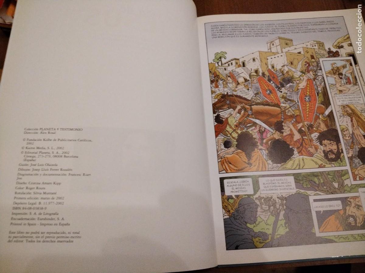 C&oacute;mics: La vida de Jes&uacute;s -planeta + testimonio - Foto 5