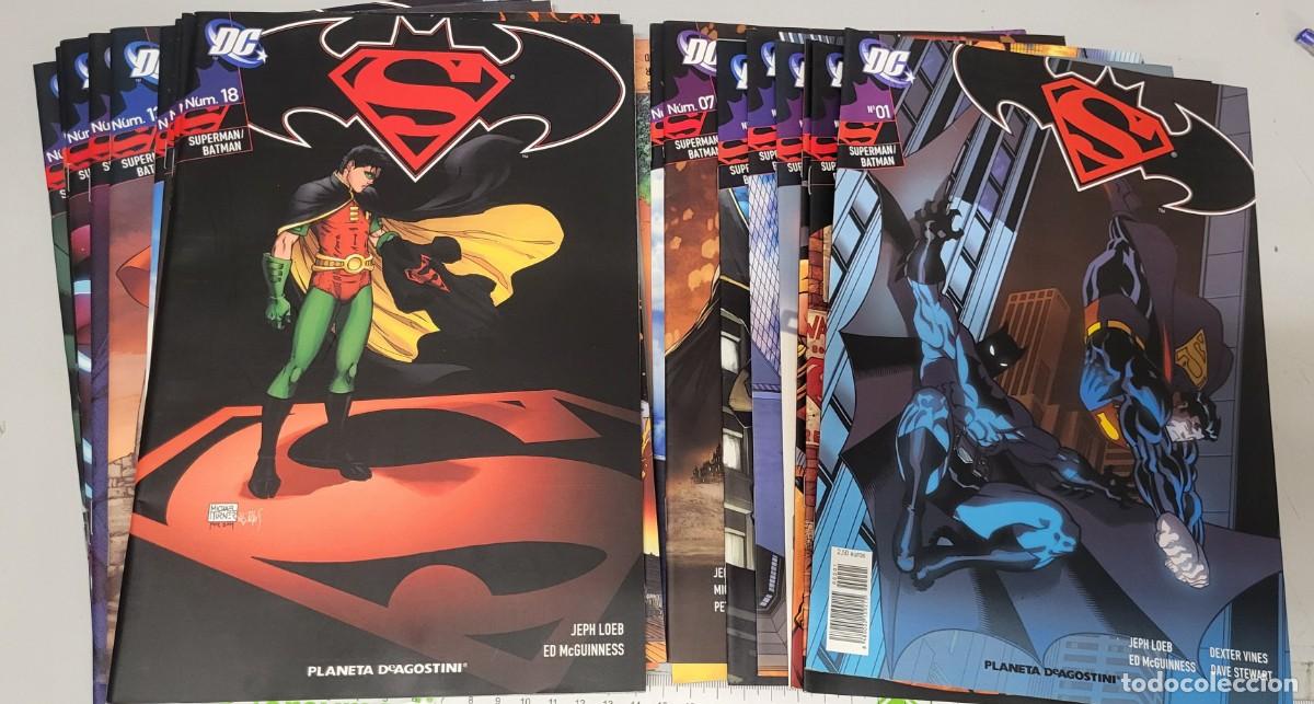 C&oacute;mics: BATMAN / SUPERMAN VOL 1 &iexcl; COMPLETA 18 NUMEROS ! JEPH LOEB - ED MCGUINESS - MICHAEL TURNER/ DC - ECC - Foto 1