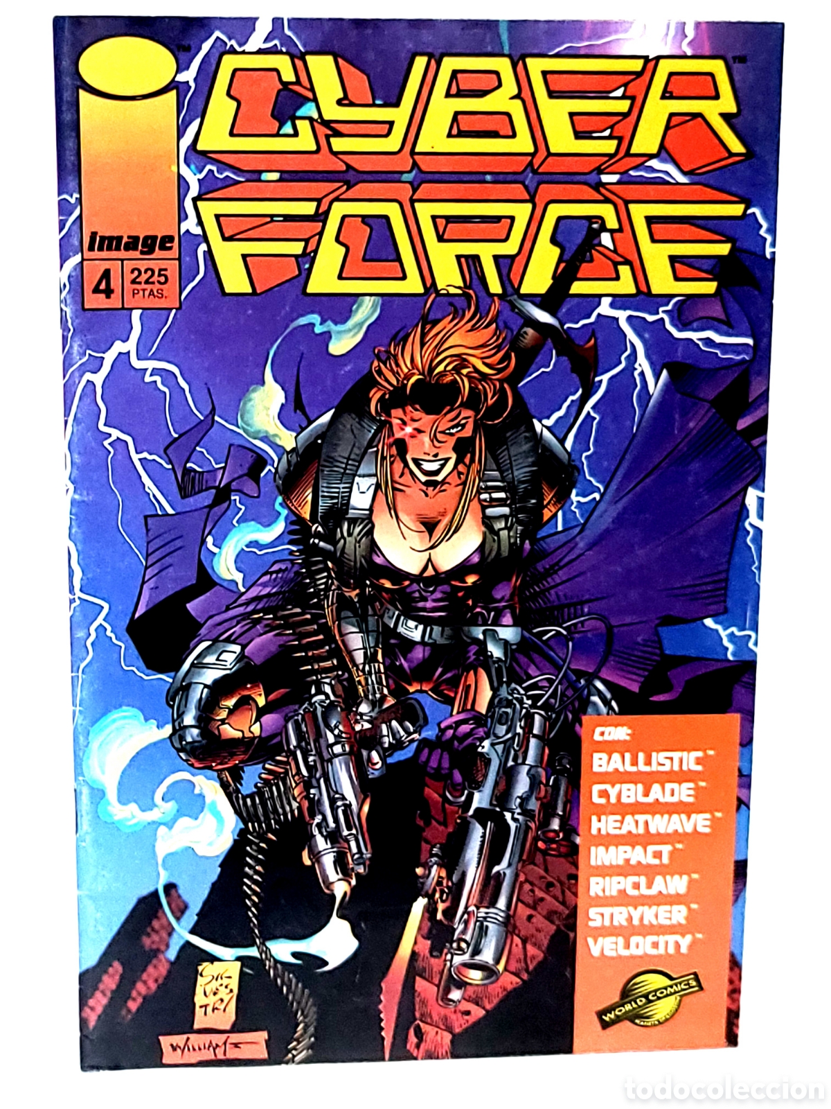 C&oacute;mics: CASI EXCELENTE ESTADO CYBER FORCE 4 IMAGE PLANETA COMICS GRAPA - Foto 1