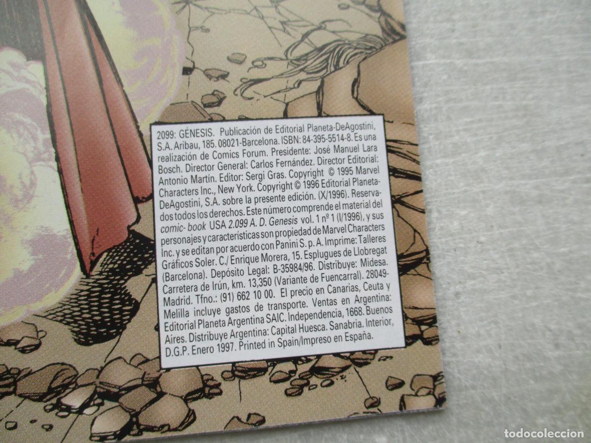 C&oacute;mics: MARVEL, 2099 A.D. GEN&Eacute;SIS, N&ordm;. 1 FORUM - Foto 2