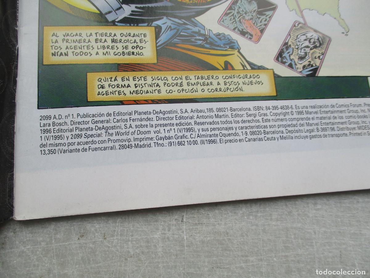 C&oacute;mics: MARVEL, 2099 A.D. N&ordm;. 1 FORUM - Foto 2