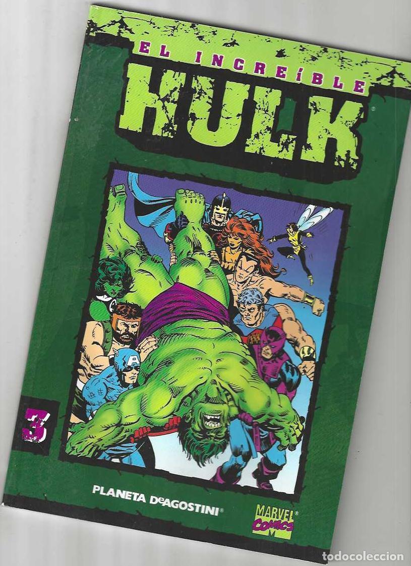 C&oacute;mics: EL INCREIBLE HULK N&ordm; 03 - COLECCIONABLE PLANETA - NORMAL - Foto 1
