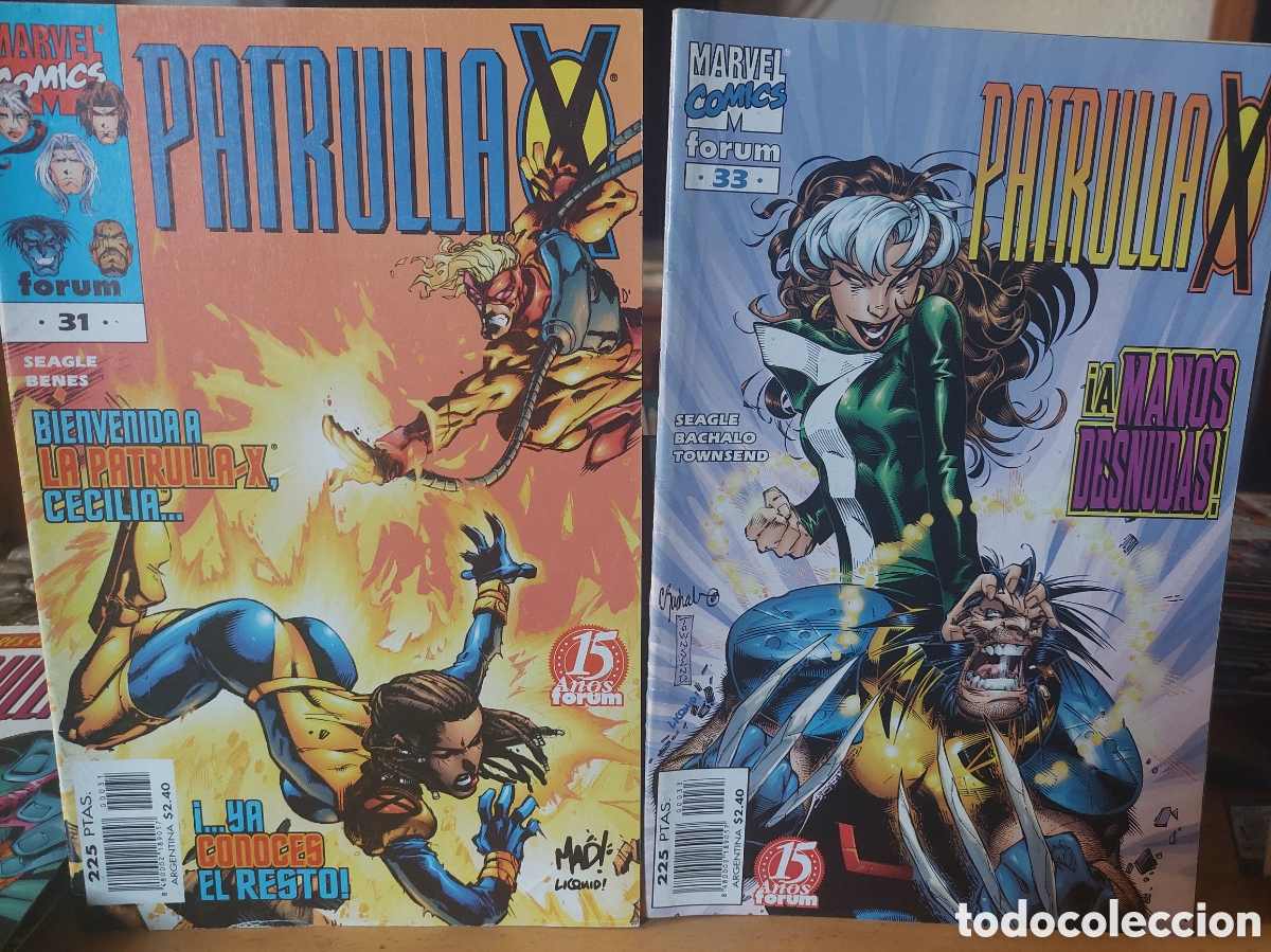 C&oacute;mics: Marvel C&oacute;mics La Patrulla X N&uacute;meros 31 y 33 Forum - Foto 1