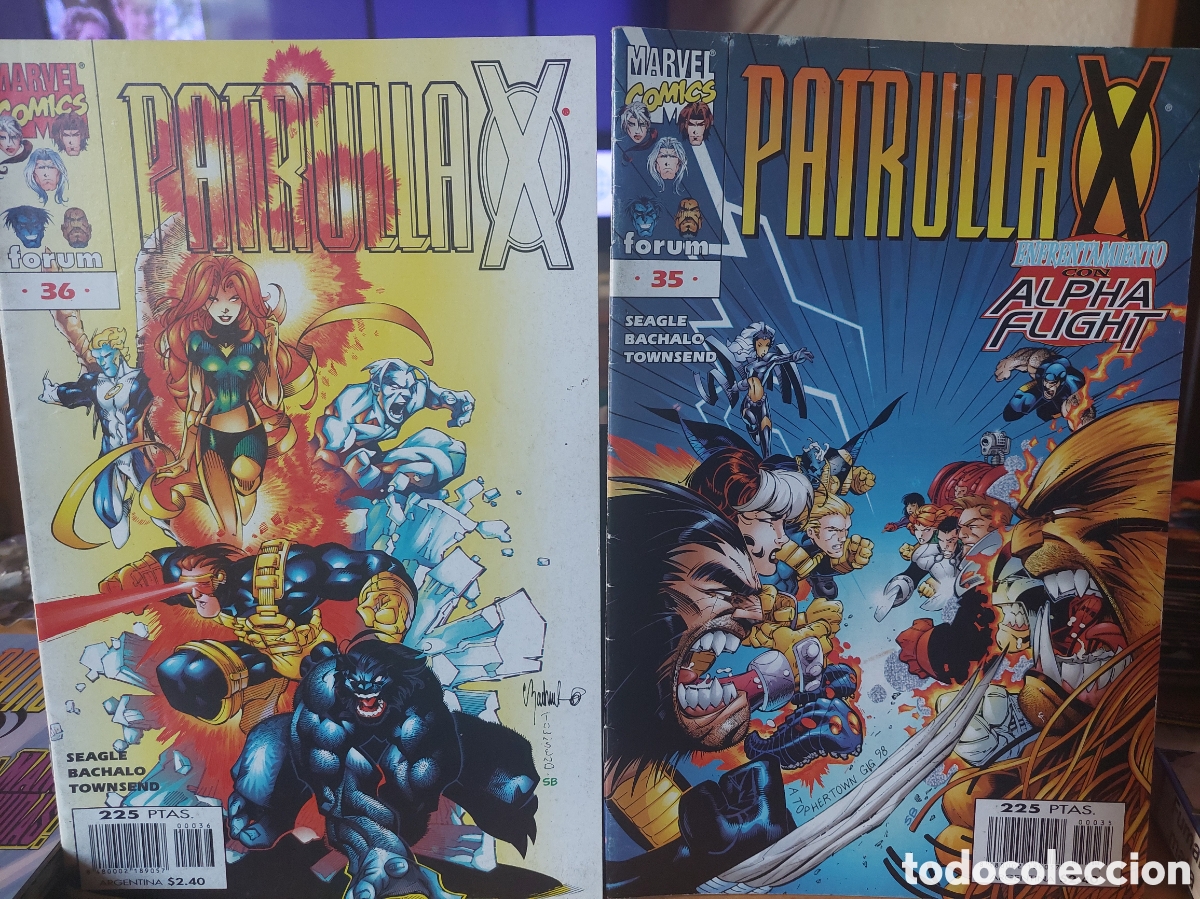 C&oacute;mics: Marvel C&oacute;mics La Patrulla X N&uacute;meros 35 y 36 Forum - Foto 1
