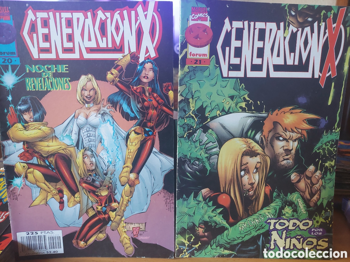 C&oacute;mics: Marvel C&oacute;mics Generaci&oacute;n X N&uacute;meros 20 y 21 Forum - Foto 1