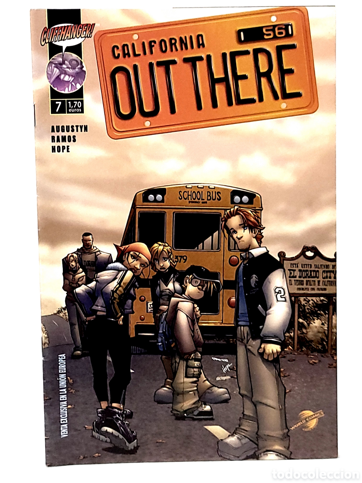 C&oacute;mics: DE KIOSCO OUT THERE 7 PLANETA COMICS CLIFFHANGER - Foto 1