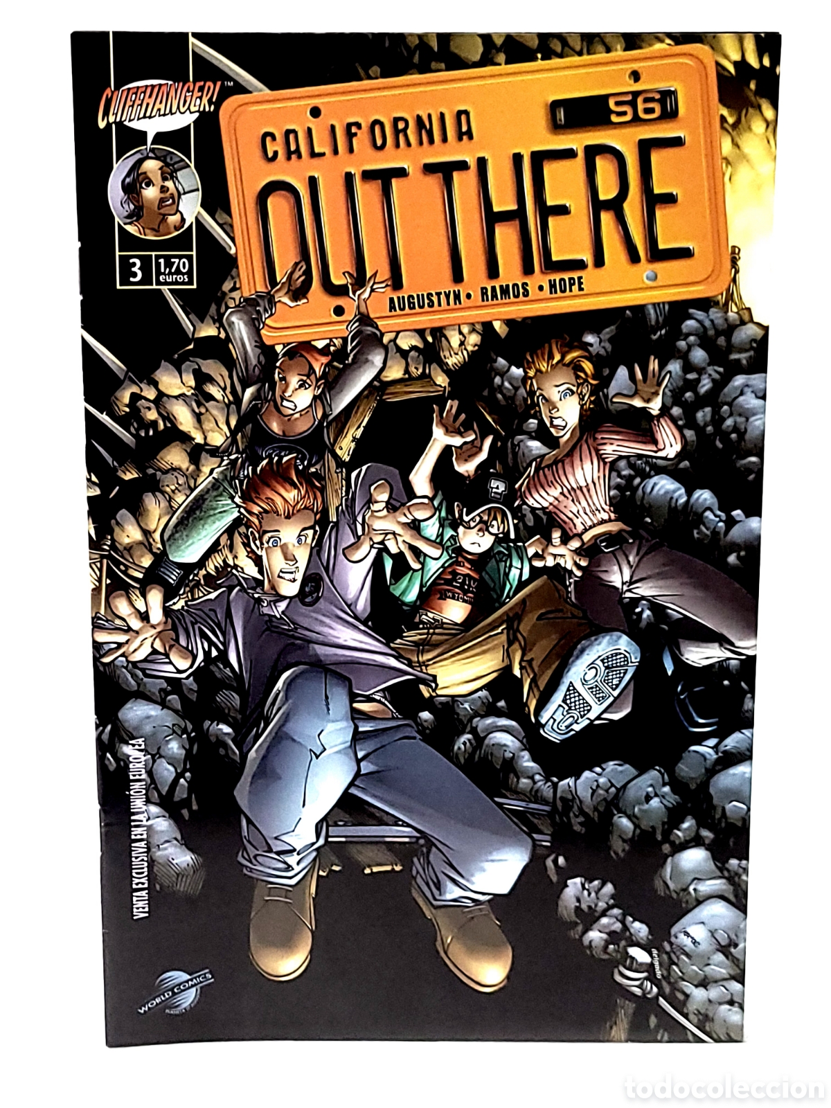C&oacute;mics: DE KIOSCO OUT THERE 3 PLANETA COMICS CLIFFHANGER - Foto 1