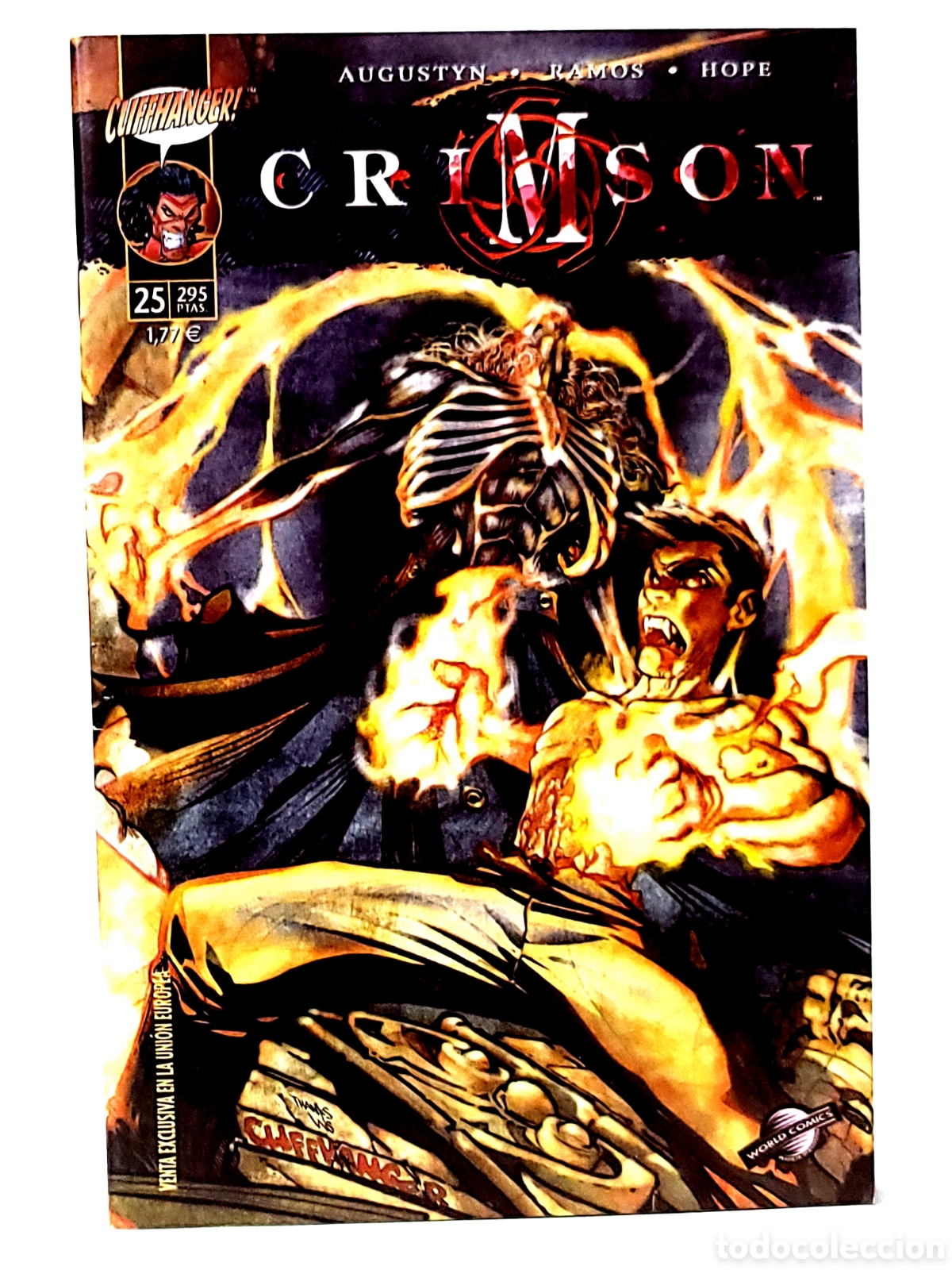 C&oacute;mics: DE KIOSCO CRIMSON 25 IMAGE PLANETA COMICS CLIFFHANGER - Foto 1