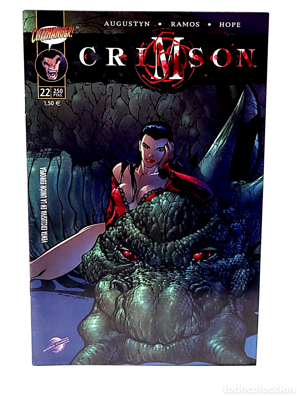 C&oacute;mics: DE KIOSCO CRIMSON 22 IMAGE PLANETA COMICS CLIFFHANGER - Foto 1