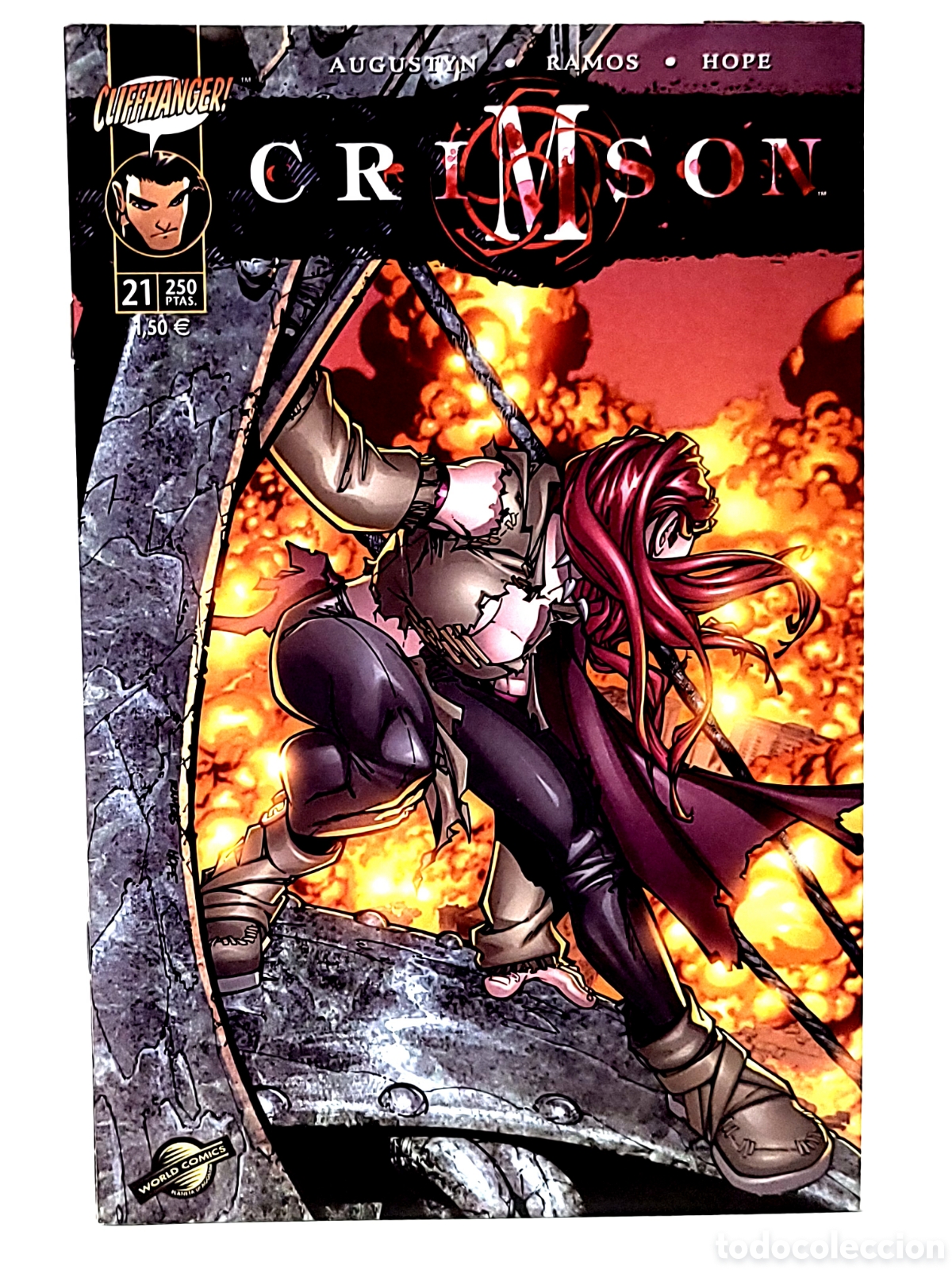C&oacute;mics: DE KIOSCO CRIMSON 21 IMAGE PLANETA COMICS CLIFFHANGER - Foto 1
