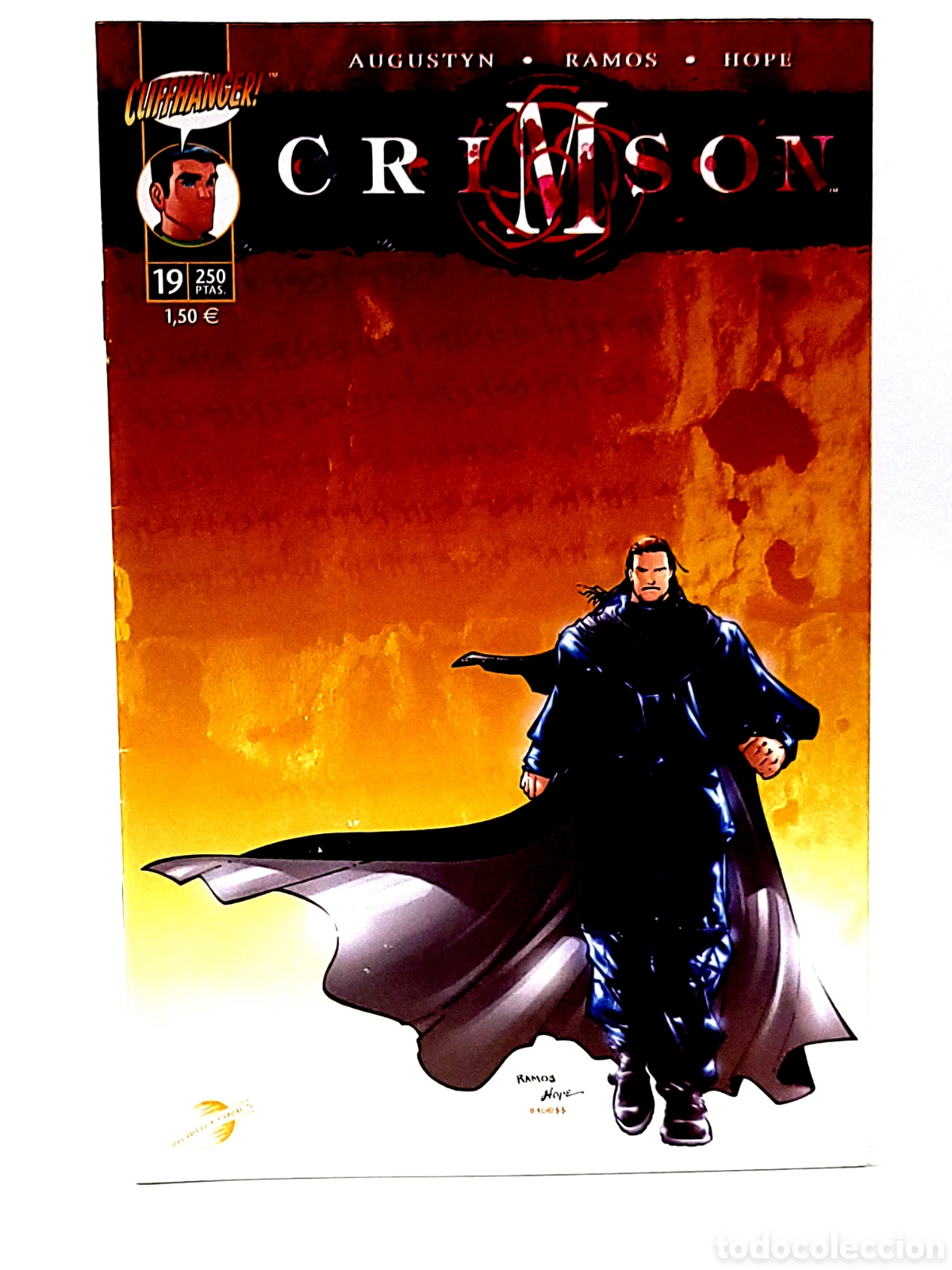 C&oacute;mics: DE KIOSCO CRIMSON 19 IMAGE PLANETA COMICS CLIFFHANGER - Foto 1