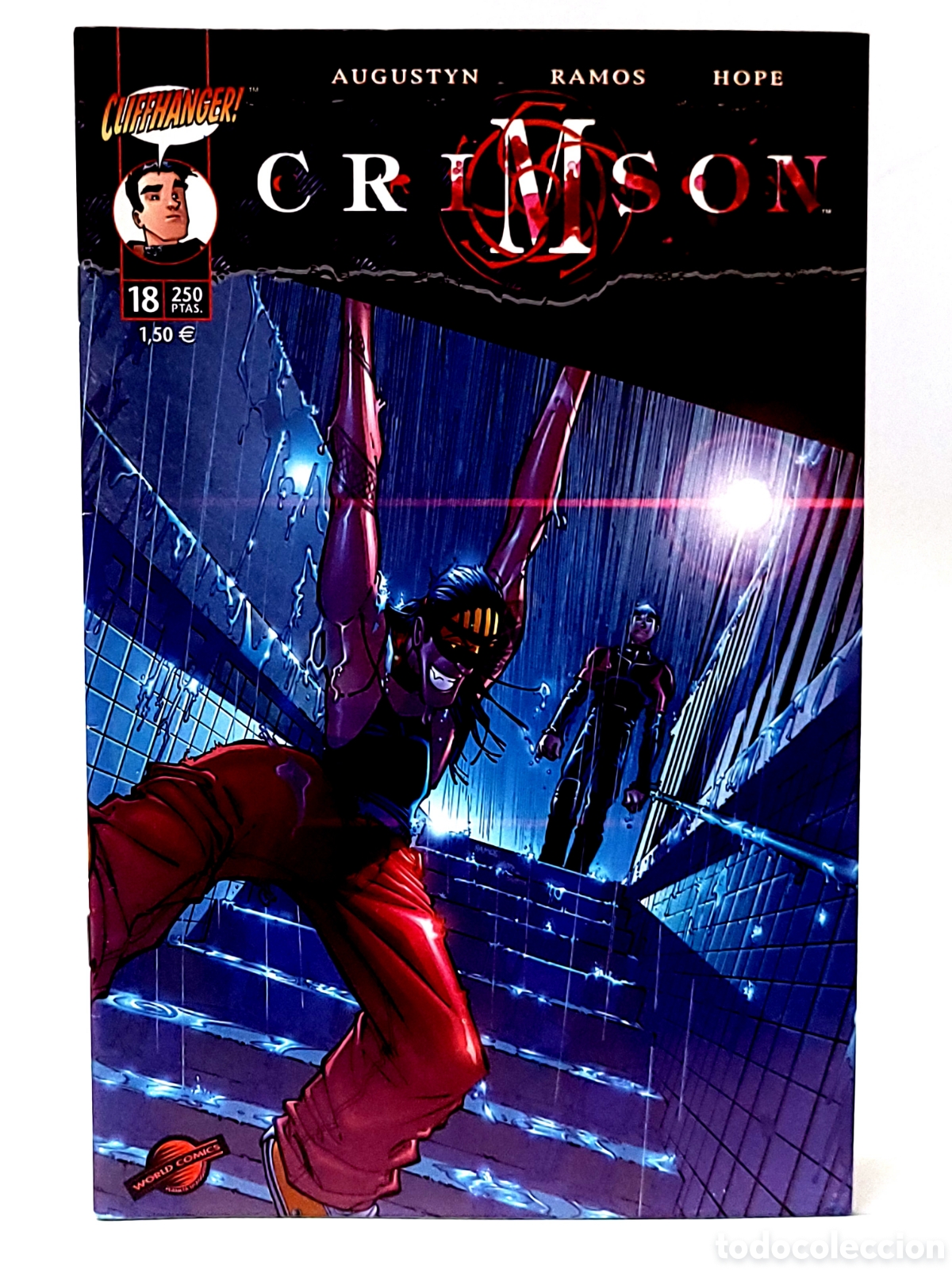 C&oacute;mics: DE KIOSCO CRIMSON 18 IMAGE PLANETA COMICS CLIFFHANGER - Foto 1