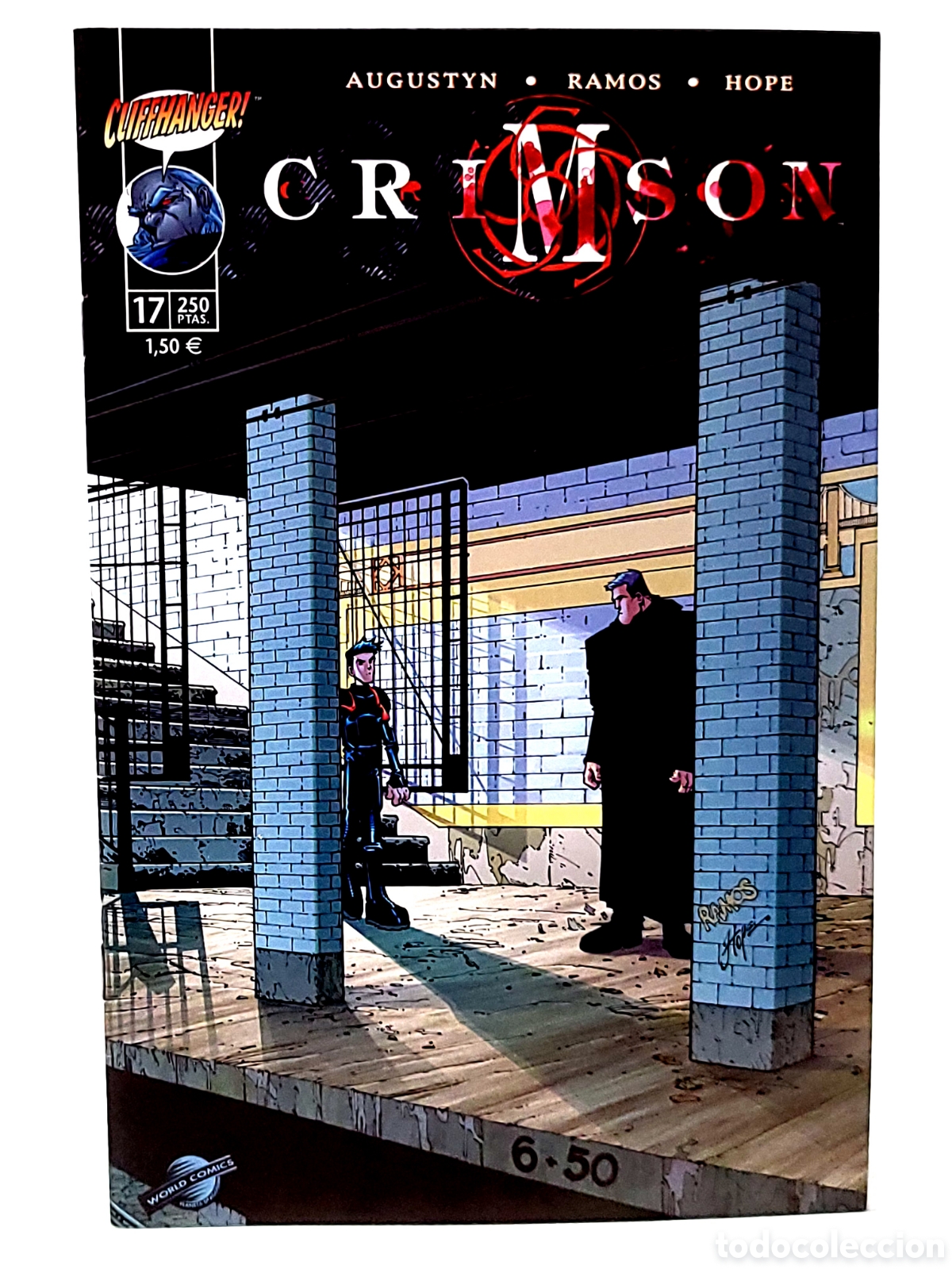 C&oacute;mics: DE KIOSCO CRIMSON 17 IMAGE PLANETA COMICS CLIFFHANGER - Foto 1