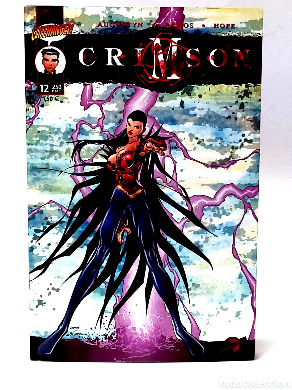C&oacute;mics: DE KIOSCO CRIMSON 12 IMAGE PLANETA COMICS CLIFFHANGER - Foto 1