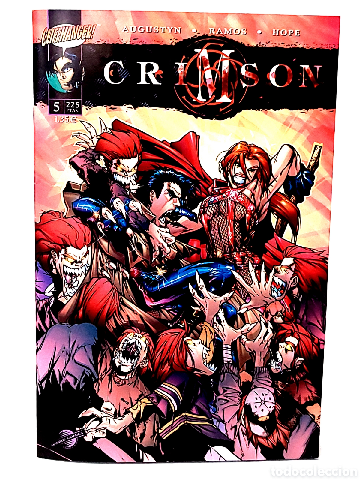 C&oacute;mics: DE KIOSCO CRIMSON 5 IMAGE PLANETA COMICS CLIFFHANGER - Foto 1