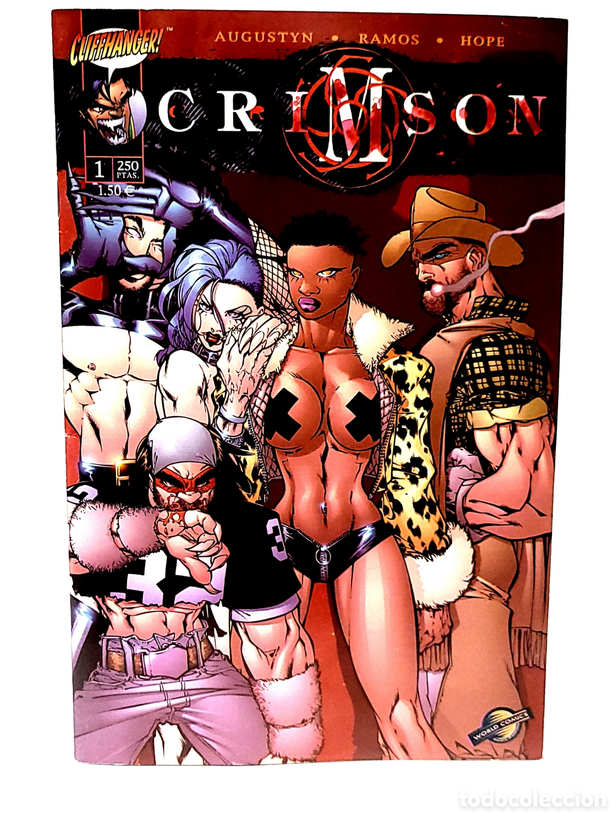 C&oacute;mics: EXCELENTE ESTADO CRIMSON 1 IMAGE PLANETA COMICS CLIFFHANGER - Foto 1
