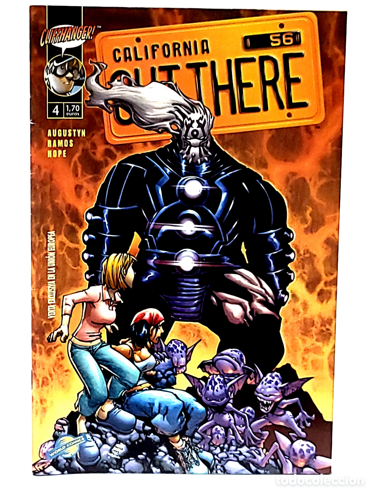C&oacute;mics: EXCELENTE ESTADO OUT THERE 4 PLANETA COMICS CLIFFHANGER